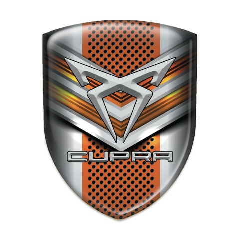 Seat Cupra Car Accessories Badge Copper V Shape Logo Panel