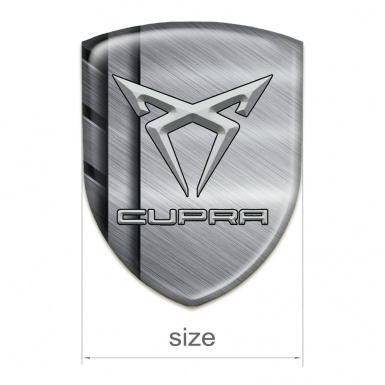 Seat Cupra Silicone Badge Metal Plates Design 