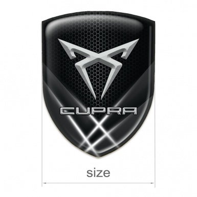 Seat Cupra Emblem Exterior Black Base White Lights