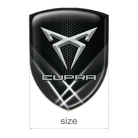 Seat Cupra Emblem Exterior Black Base White Lights