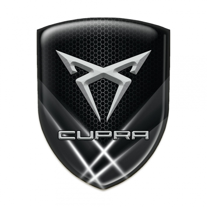 Seat Cupra Emblem Exterior Black Base White Lights