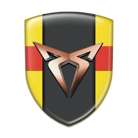 Seat Cupra Silicone Shield Yellow with Red Band Version 