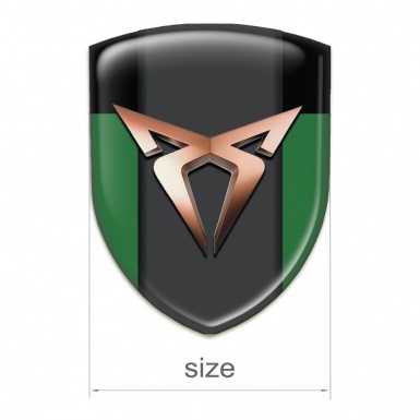 Seat Cupra Emblem Exterior Green Black Version 