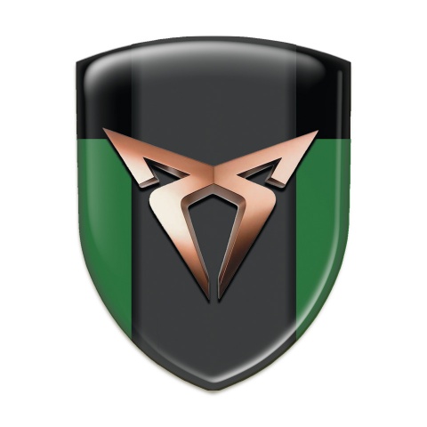 Seat Cupra Emblem Exterior Green Black Version 