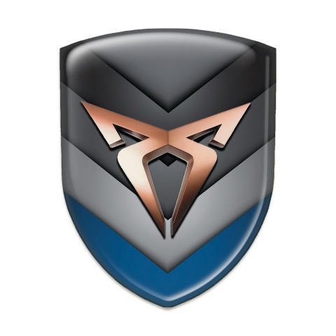 Seat Cupra Tuning Badge Colors V Shape Elements Design 