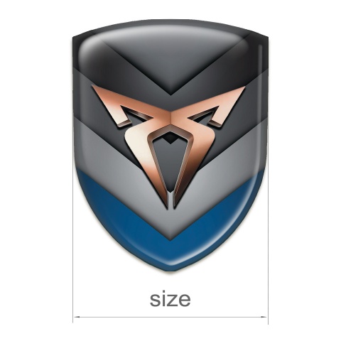 Seat Cupra Tuning Badge Colors V Shape Elements Design 