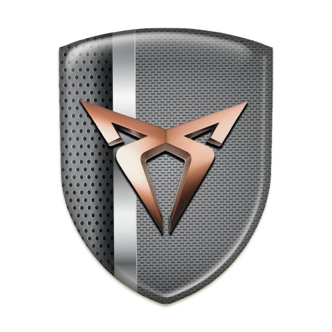 Seat Cupra Silicone Badge Metal Tape design 