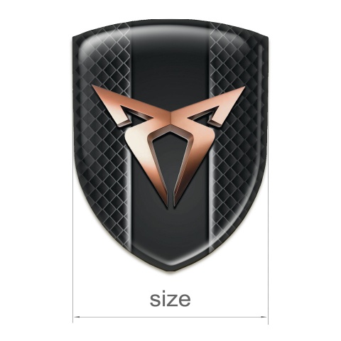 Seat Cupra Auto Emblem High End Dark Mesh Edition