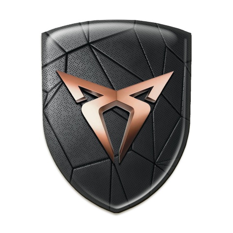 Seat Cupra Logo Emblem Black Mosaic edition 