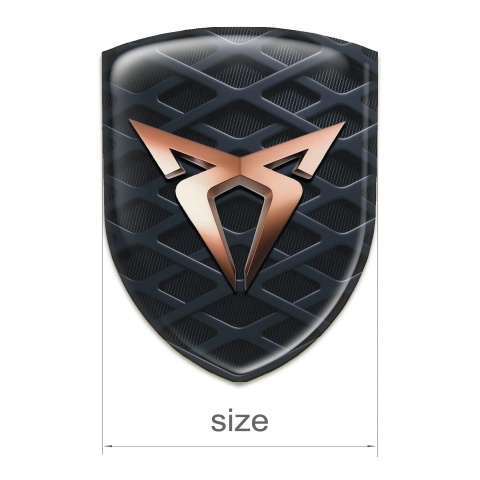 Seat Cupra Tuning Emblem 3D Mesh Edition 