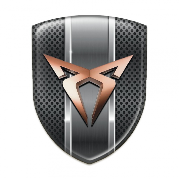 Seat Cupra Domed Emblem Dark Mesh with Metal Panel Edition 