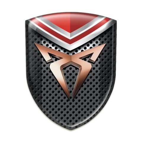 Seat Cupra Resin Sticker Perforated Base with Red Element Edition 