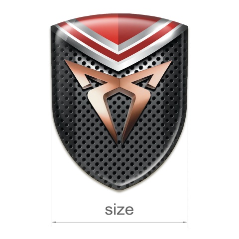 Seat Cupra Resin Sticker Perforated Base with Red Element Edition 