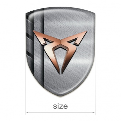 Seat Cupra Self Adhesive Car logo Emblem Polished Slabs edition 