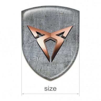 Seat Cupra Car Interior Badge Stone Effect Edition 