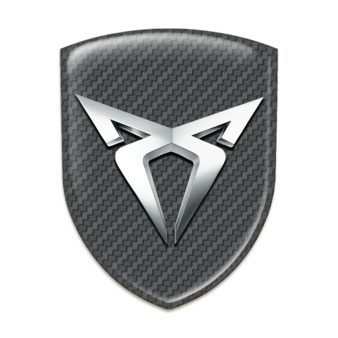 Seat Cupra Silicone Shield carbon Base silver logo 