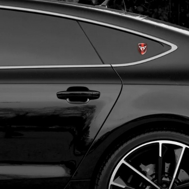 Seat Cupra Silicone Emblem Red carbon Print Red band Style 