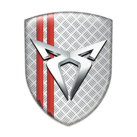 Seat Cupra Silicone Shield Grid Effect with Red Lines Type 