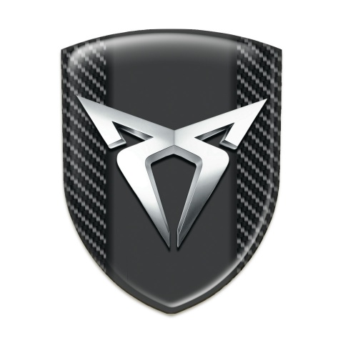 Seat Cupra Silicone Shield Black Carbon Silver logo Edition 
