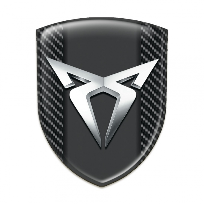 Seat Cupra Silicone Shield Black Carbon Silver logo Edition 