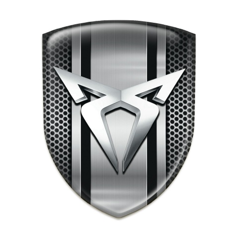 Seat Cupra Silicone Badge Mesh with Metal Band Design 