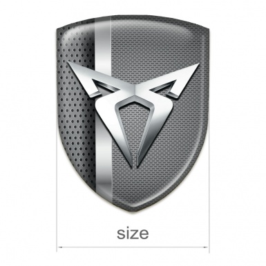 Seat Cupra Emblem Badge Logo Metal Tape Design 