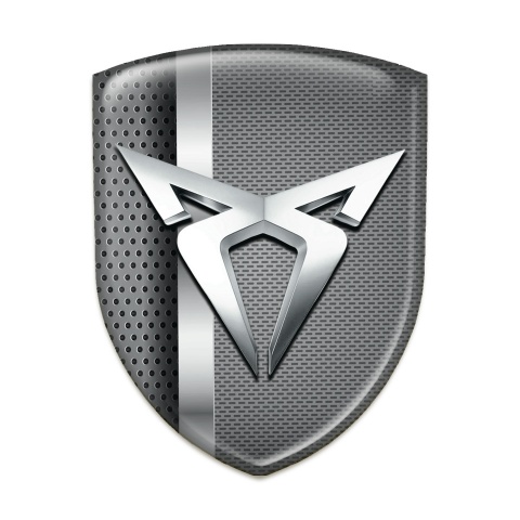 Seat Cupra Emblem Badge Logo Metal Tape Design 