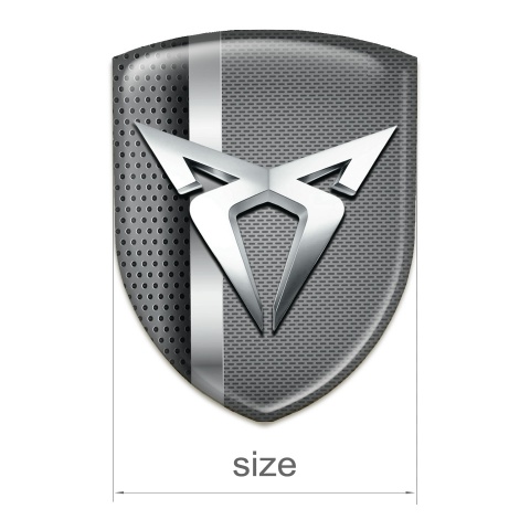 Seat Cupra Emblem Badge Logo Metal Tape Design 