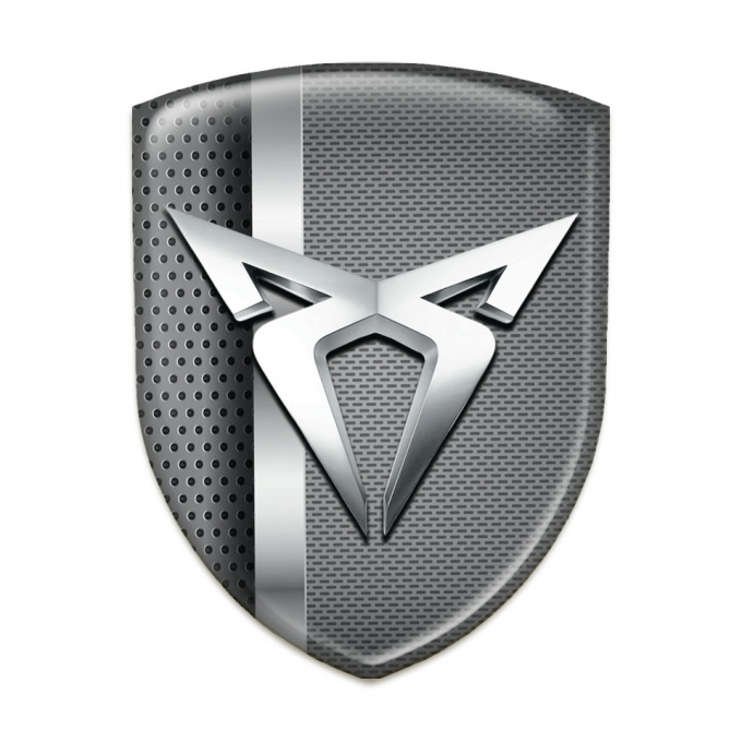 Seat Cupra Emblem Badge Logo Metal Tape Design 
