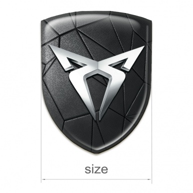 Seat Cupra Self Adhesive Emblem Logo black Mosaik 