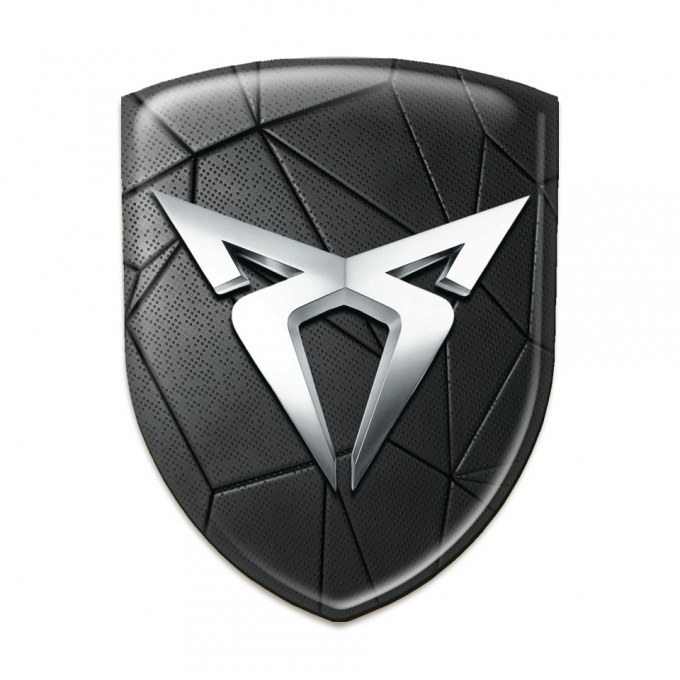 Seat Cupra Self Adhesive Emblem Logo black Mosaik 