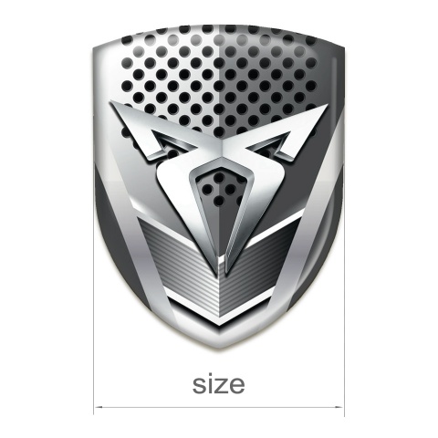 Seat Cupra Emblem Interior Scraper Design 