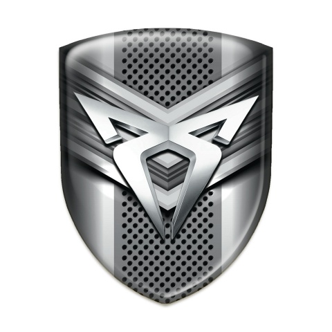 Seat Cupra Car Interior Badge with Metal Elements Design 