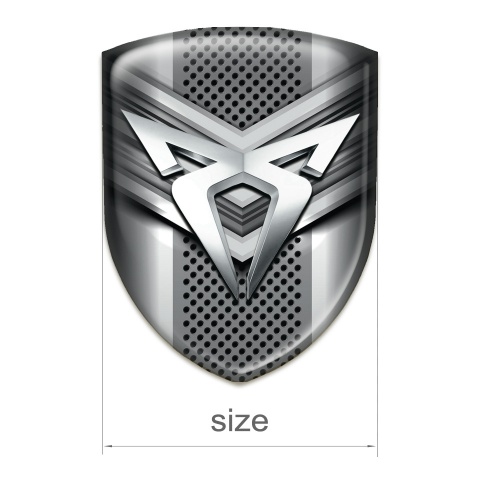 Seat Cupra Car Interior Badge with Metal Elements Design 