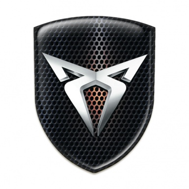 Seat Cupra Auto Emblem Perforated Warp with Logo Shadow