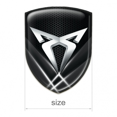 Seat Cupra Logo Emblem White Lights Effect 