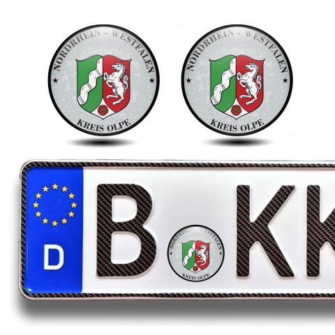Aufkleber Olpe Nordrhein Westfalen Fur Nummernschild Plakette
