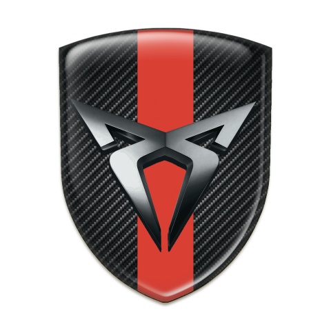 Seat Cupra Silicone Shield Dark Carbon red Tape