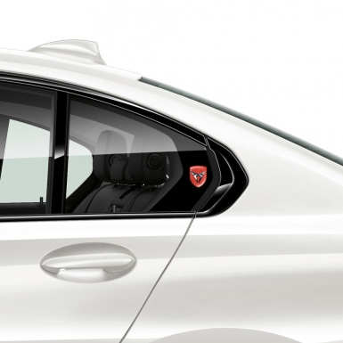 Seat Cupra Resin Sticker Red Model 