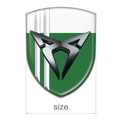 Seat Cupra Self Adhesive Car logo Emblem Premium Quality pattern 
