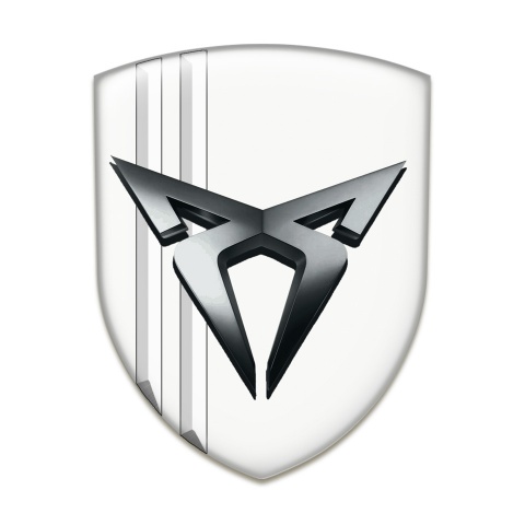 Seat Cupra Car Interior Badge Racing Edition White Type 