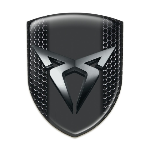 Seat Cupra Emblem Exterior High End Perforated Steel Design 