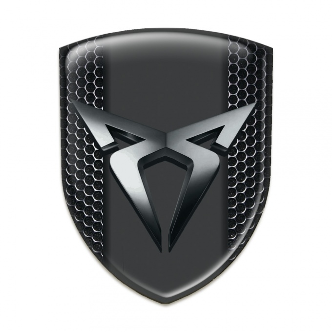 Seat Cupra Emblem Exterior High End Perforated Steel Design 