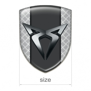 Seat Cupra Auto Emblem High Quality Grid Effect Design 