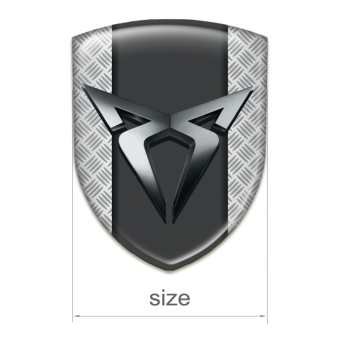 Seat Cupra Auto Emblem High Quality Grid Effect Design 