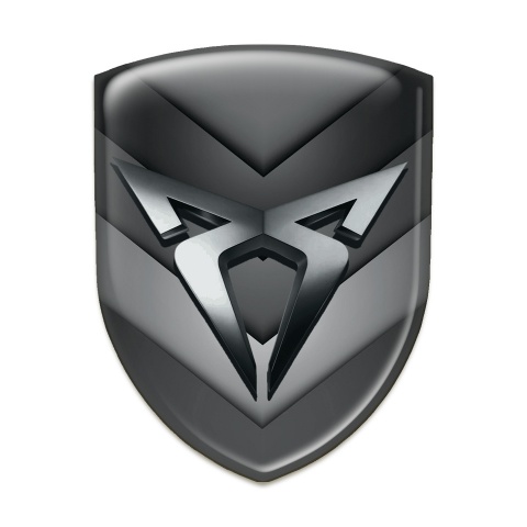 Seat Cupra Car Accessories Badge V Shape Details Design 