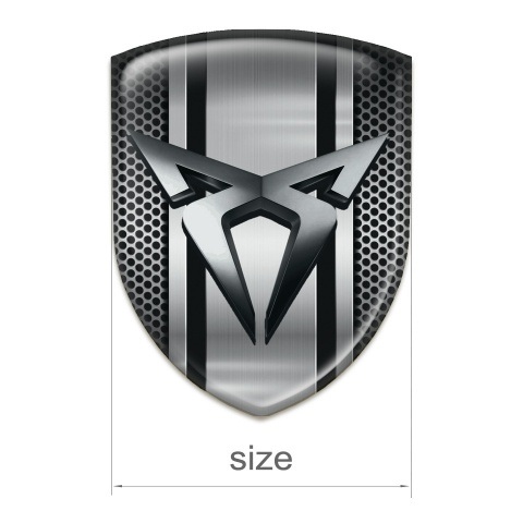 Seat Cupra Car Interior Badge High Quality Metal Effect Style 