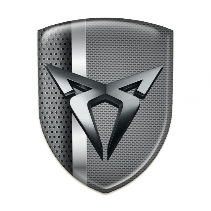 Seat Cupra Silicone Car Decal Badge Premium Quality Metal Band Design 