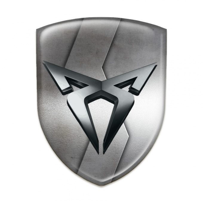 Seat Cupra Domed Emblem Premium Quality S Shape Detail 