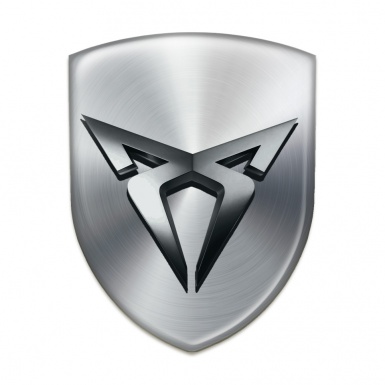 Seat Cupra Resin Sticker Silver Style 